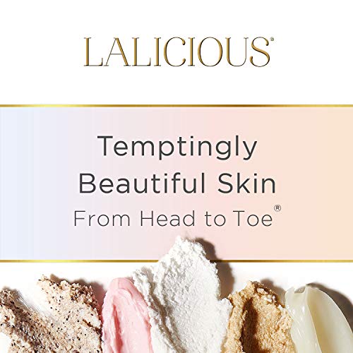 LaLicious Sugar Tiare Flower Extraordinary Whipped Sugar Scrub - Cane Sugar Body Scrub with Coconut Oil & Honey, No Parabens (16oz)