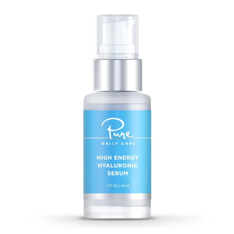 Hyaluronic Serum - High Energy Hydrating Serum with Clinical Grade Hyaluronic Acid | 1oz