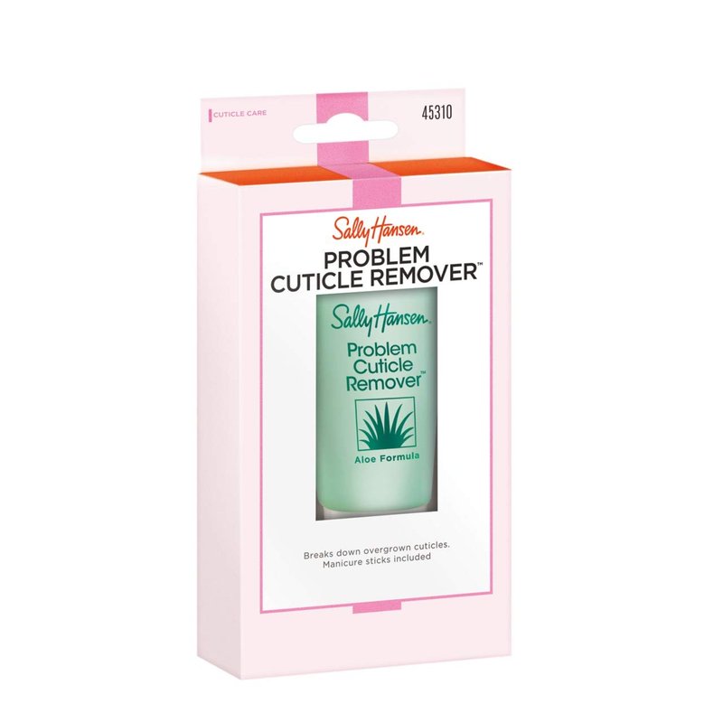 Sally Hansen Nail Treatment Problem Cuticle Remover™ | Eliminates Thick & Overgrown Cuticles | pH-Balanced Formula Infused with Aloe Vera | Gently Soothes & Conditions Cuticles