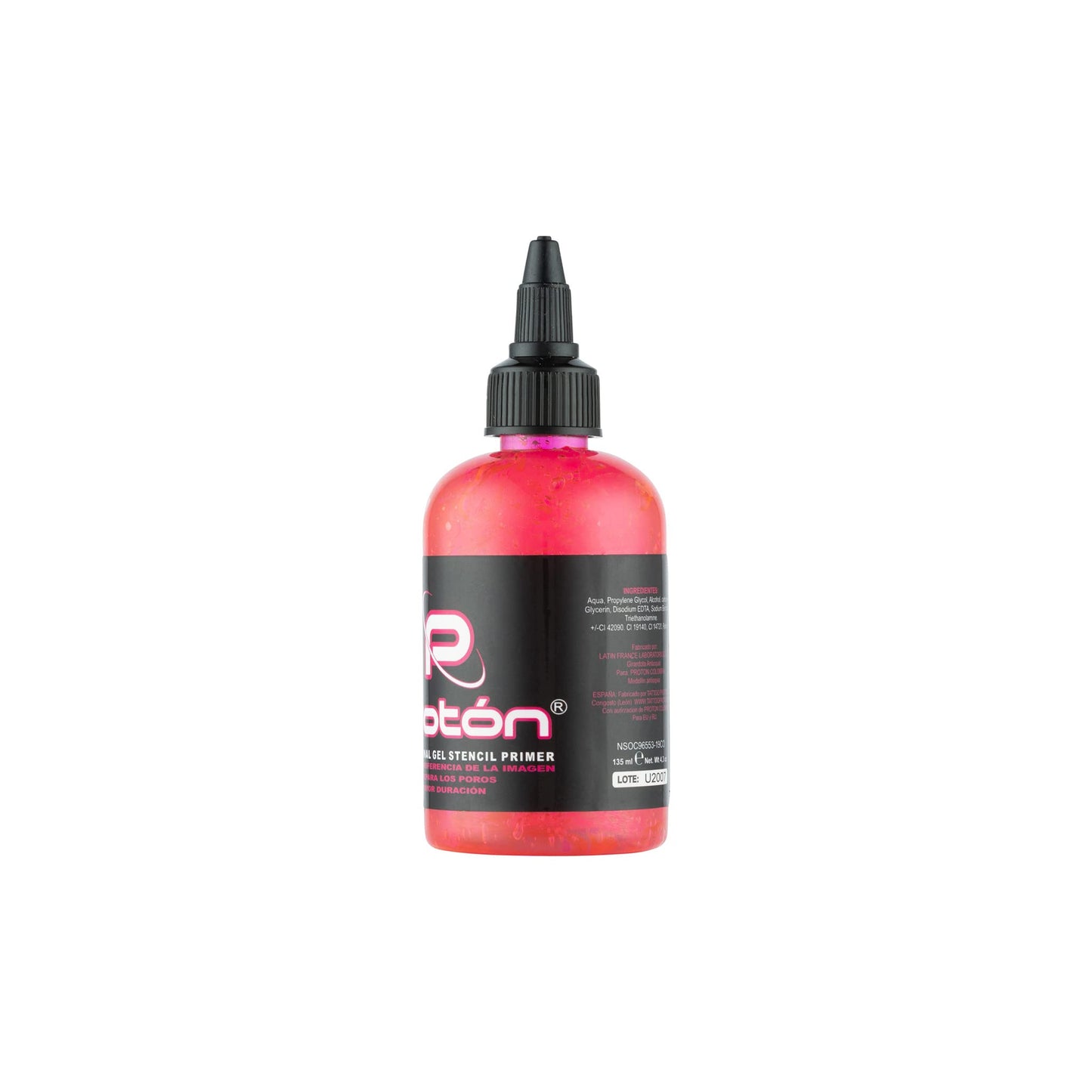 Proton Tattoo Stencil Primer Gel - Pink, 4oz