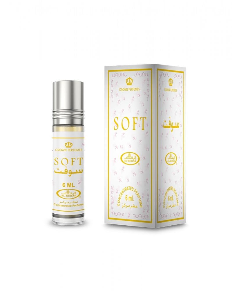 Al Rehab Soft Concentrated Perfume Rollerball - 6ml | Long-Lasting Fragrance