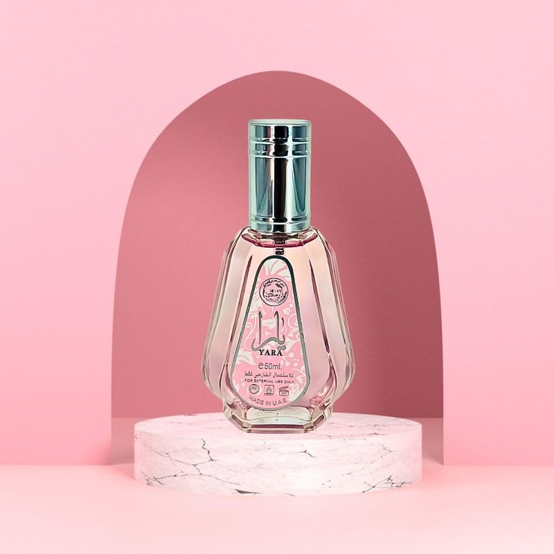 Lattafa Yara EDP Spray 50ML (1.7 OZ) | A Refreshing Floral Scent with a Sweet, Musky, Lasting Finish