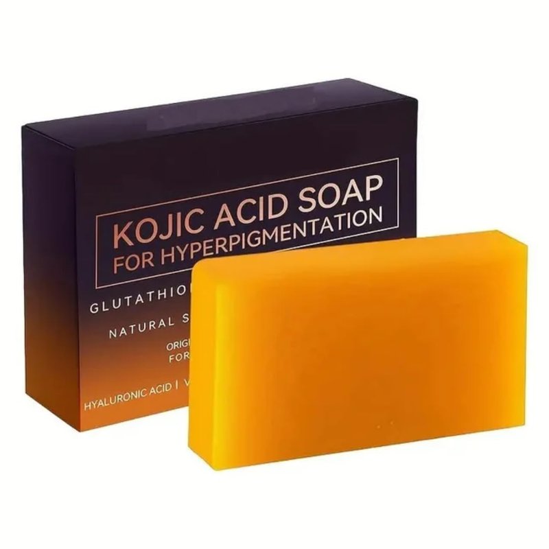 Kojic Acid Soap - Dark Spot Remover Bar with Vitamin C & Retinol | Original Japanese Formula, 4.5 oz