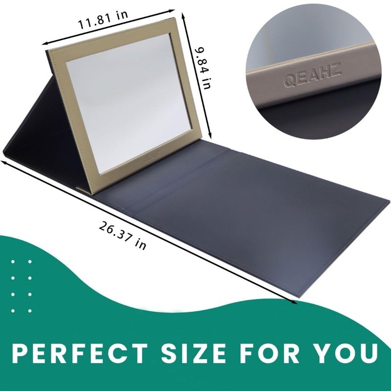 QEAHZ Mirror Therapy for Hand Stroke Recovery - Foldable & Adjustable, for Phantom Limb Pain