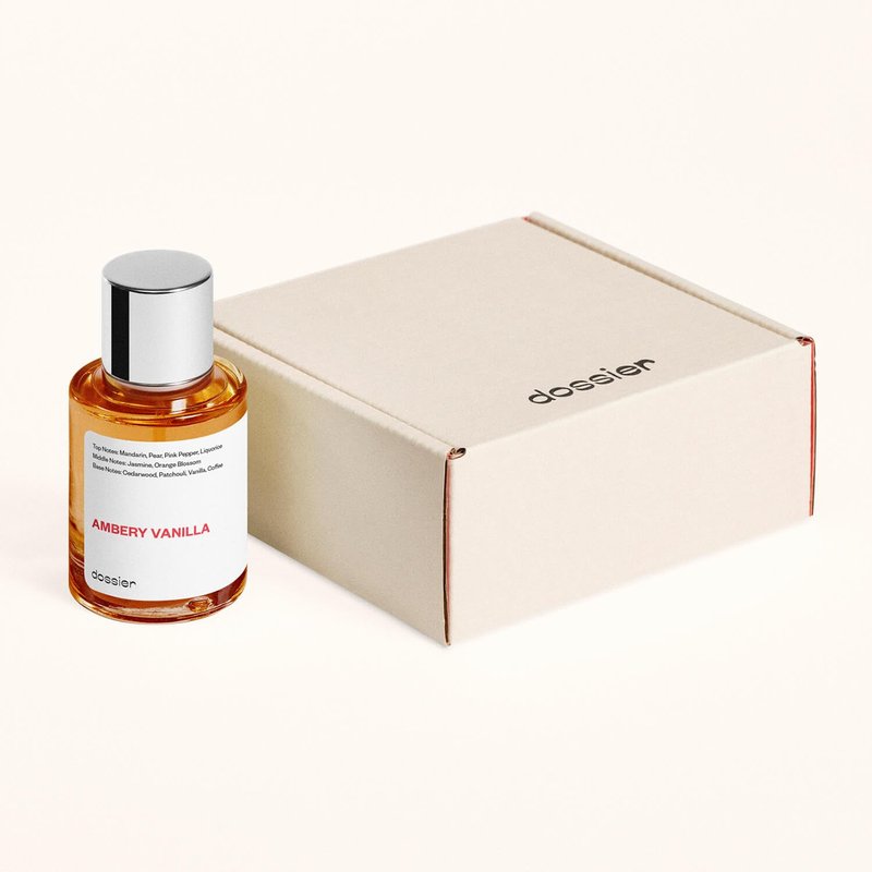 Dossier - Ambery Vanilla - Eau de Parfum - Long-lasting Fragrance - Feminine - 3.4Oz (100ml)