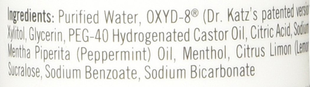 TheraBreath Fresh Breath Dentist Formulated Oral Rinse, Icy Mint, 3 Ounce (Pack of 6)