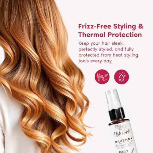 I Belli Capelli Ravenna Daily Care Kit - Aloe Vera Shampoo & Conditioner + Repair Oil ? Sulfate & Paraben-Free, Deep Moisture, Breakage Reduction & Repairs Split Endsfor Dry, Damaged & All Hair Types