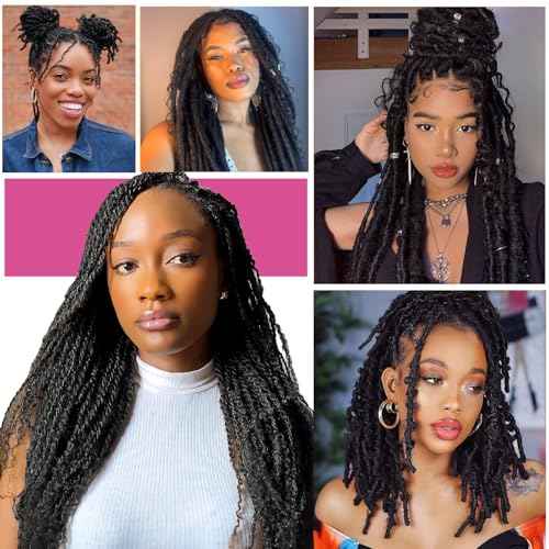 Afro Kinkys Bulk Human Hair For Braiding Afro Kinky-Curly Human Hair Bulk For Mini Twist Hair 22Inchs 50g/pack Bulk Human Braiding Hair For Micro Locs Extensions (1B, 22Inchs,50g/pack)