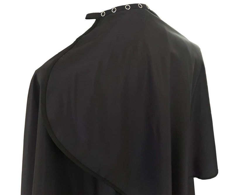 PELOCAPA Barber Cape - Professional Waterproof Hair Cutting Cape with Metal Snap Closure | Large 63" x 56" Comic Style
