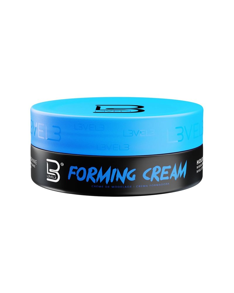 L3 - Level 3 Forming Cream - Natural Look Hairstyle - Improves Volume - No Stickiness - Level Three Hair Cream (1)