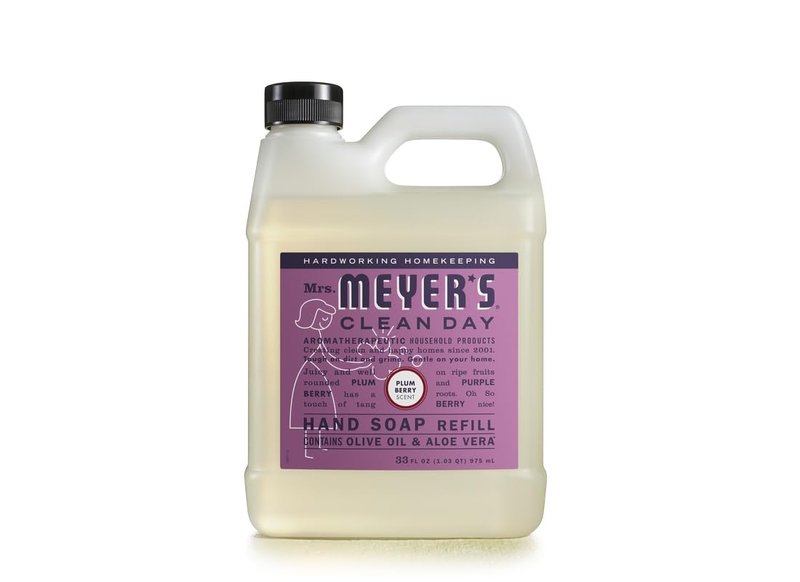 Mrs. Meyer's Clean Day Plum Berry Scent Hand Soap Refill 33 oz.
