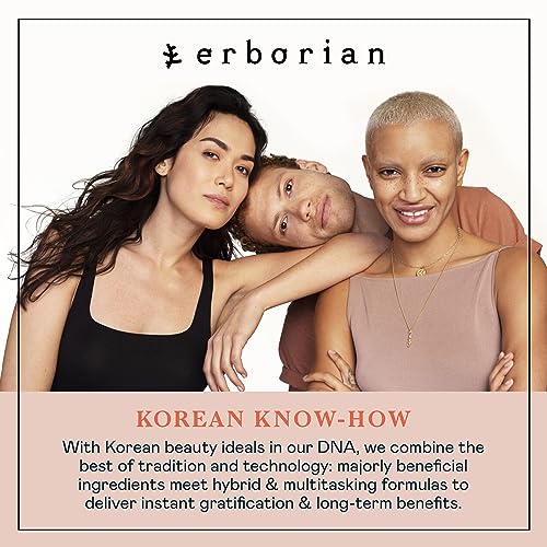 Erborian Red Pepper Pulp Hydrating & Energizing Gel - Facial Moisturizer for Brightened, Refreshed & Plumped Skin - Radiance Boosting Moisturizing Cream - Korean Skin Therapy