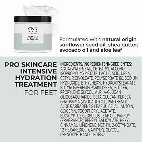 CND Pro Skincare for Feet, Mineral Bath, Exfoliating Sea Salt Scrub, Advanced Callus Remover, & Intense Hydration Treatment | Vegan, Natural Origin Formula