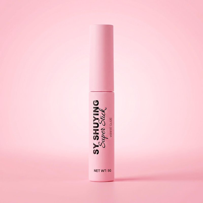 SY-SHUYING Super Strong 7-Day Extended Wear Strip Lash Adhesive, Waterproof, Quick Drying Lash Glue, Latex-Free, Hypoallergenic, 5g/0.18 oz. (Clear, 1 Pack)