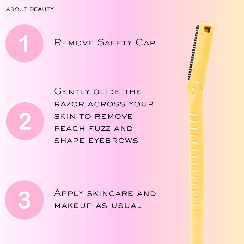 Face N Brow - Japanese Steel Beauty Groomers for Hair Removal & Brow Shaping | 3-Piece Set