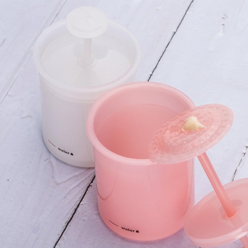 Uonlytech Facial Foam Maker Manual Foaming Cup for Face Wash Creates Rich Bubbles Deep Clean Pores Compact Travel Skincare Tool 6 Pack