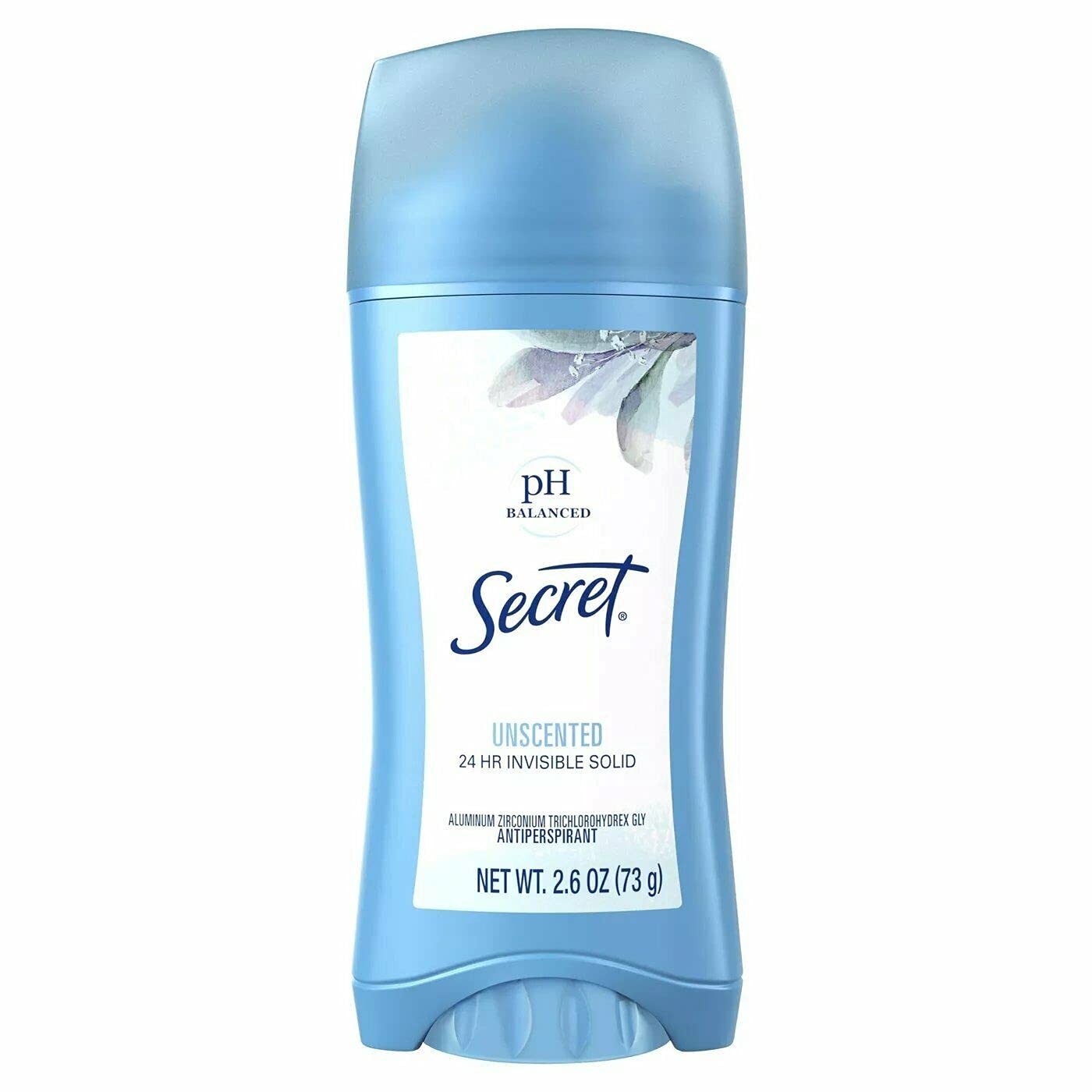 Secret Anti-Perspirant Deodorant Invisible Solid Unscented 2.60 oz (Pack of 10)