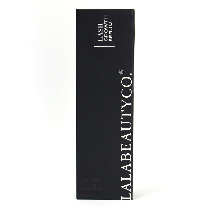 LalaBeautyCo Lash Growth Serum - Longer, Thicker, Fuller Lashes | Peptide & Biotin Formula, Ophthalmologist Tested