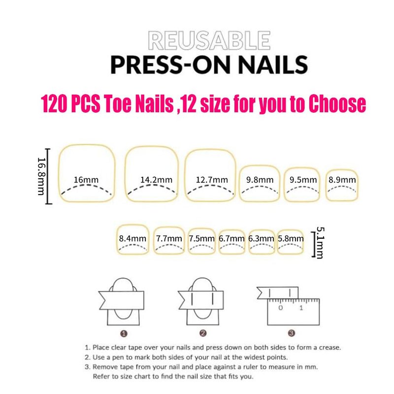 Toe Nail Tips