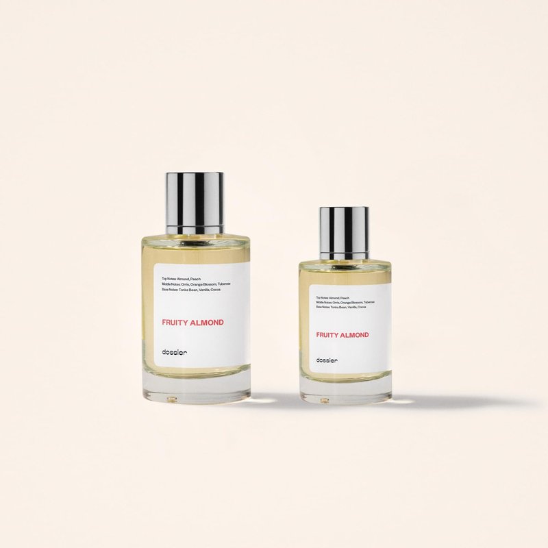 Dossier Fruity Almond Eau de Parfum - Long-Lasting Feminine Fragrance | 3.4 fl oz (100ml)