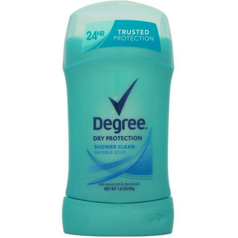 Degree Shower Clean Dry Protection Antiperspirant Deodorant Stick, 1.6 oz (Pack of 2)