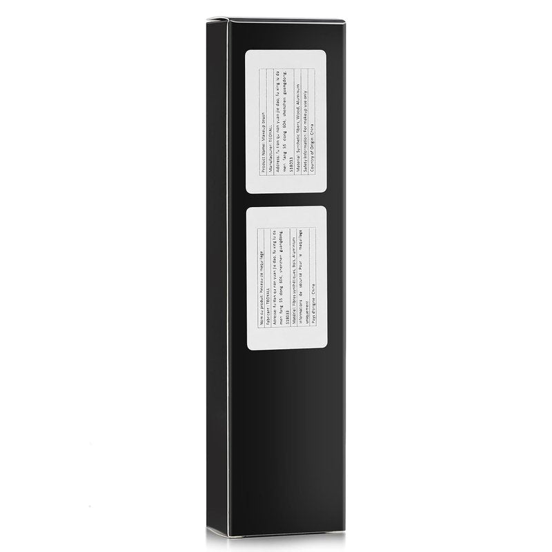 Angled Foundation Contour Brush - Synthetic Kabuki Brush for Blending & Buffing | Ideal for Liquid, Cream & Powder Makeup