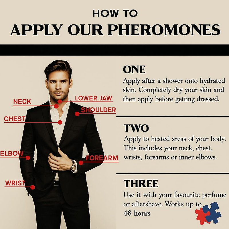 Androstenonum Pheromone Cologne for Men - Strong Roll-On Perfume Oil | Long-Lasting 48-Hour Formula - 0.17 Fl Oz