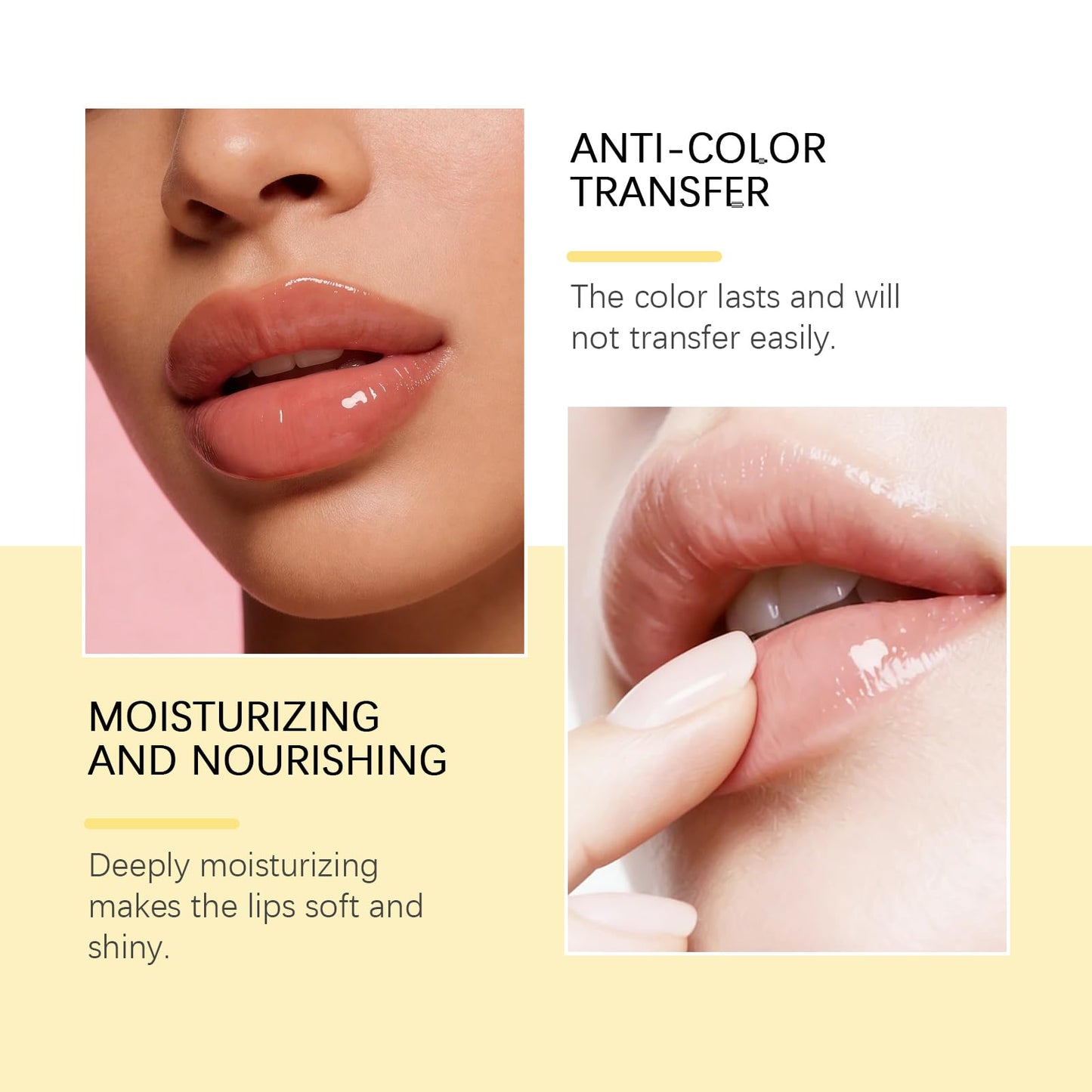 Tolyoler Color Changing Lipstick, PH Lip-stick Color Changing, 24 Hours Lasting Hydration Lip-stick without Stripping, Makes Your Lips Look Fuller, Softer, Suitable for All Skin Tones (1PC)