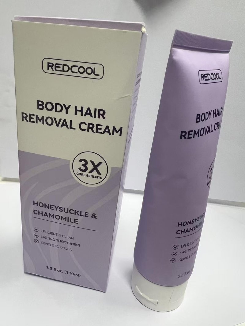 Body & Facial Depilatory Cream for Women & Men, Gentle Hair Removal Cream for Sensitive Skin, For Legs Arms Underarms Bikini Area