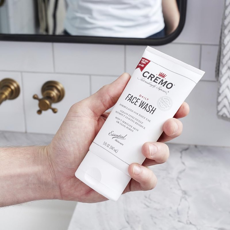Cremo Daily Face Wash Formulate For Daily Use, 5 Fluid Ounce