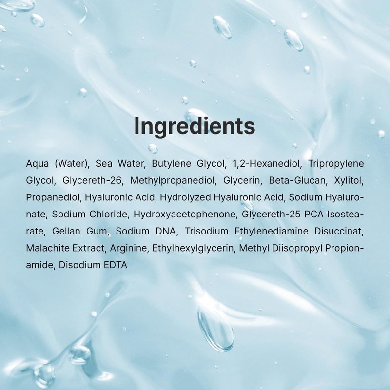 Dr.Althea Aqua Marine Jelly Mist - Lightweight Ultra-Fine Facial Spray | Hydrating Serum with PDRN & Triple Hyaluronic Acid | Vegan Korean Skincare, 3.38 fl. oz.