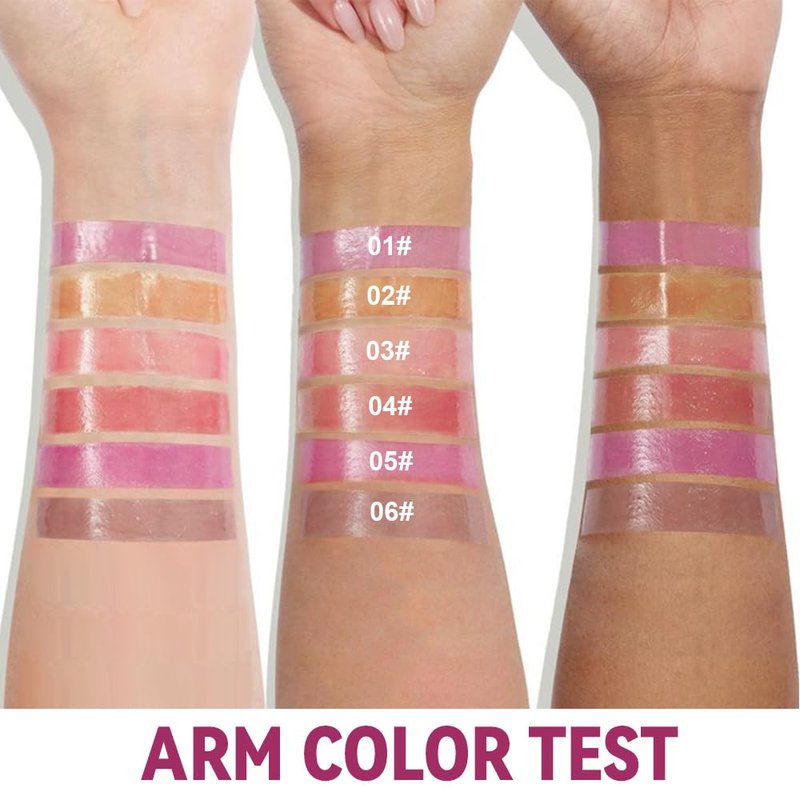 Summer Lip Butter Lip Balm Glow Reviver Lip Gloss, Melting Lip Serum, Ultra-Hydrating Natural Vegan Lip Balm, Sheer-Tinted Shine & Hydration, Soothes & Softens Dry Lips (Nude Brown)