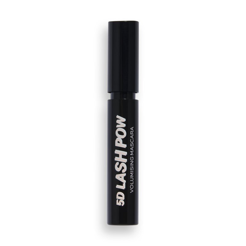 Revolution, 5D Lash Pow Mascara, Lengthening & Volumizing Effect, Thickening Black Formula, Vegan & Cruelty-Free, 0.41 fl oz