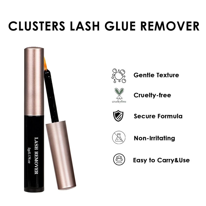 DIY Lash Extensions Kit - 320pcs Individual Lash Clusters 30D & 40D | Applicator, Bond & Seal, Glue Remover, 10-16mm