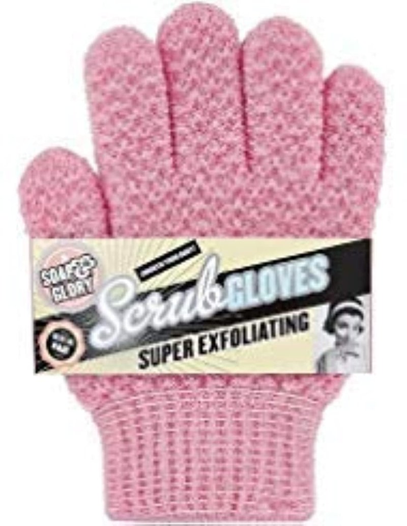 Soap And Glory Super Exfoliating Scrub Gloves Smooth Your Body! One Size