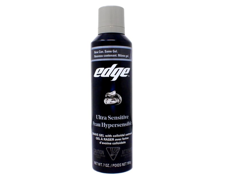 Edge Shave Gel Ultra Sensitive, Fragrance Free 7 oz ( Pack of 4)