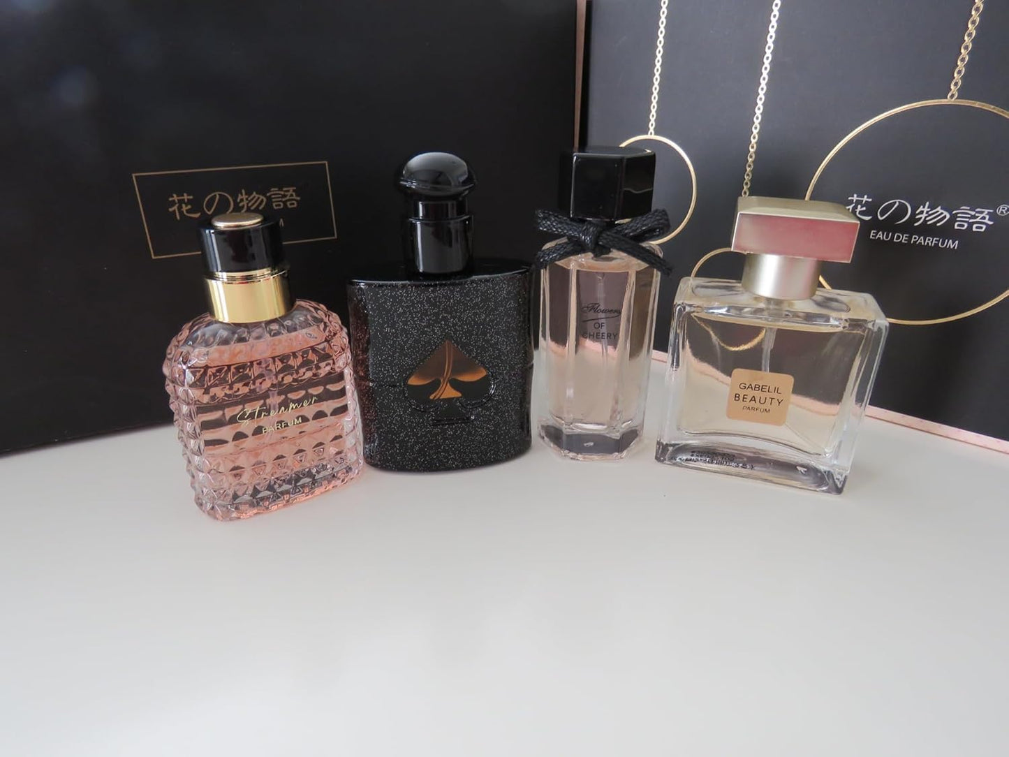 Women's Perfume Set - 4 Floral & Fruity Fragrances | Elegant Gift Box, 105ml Total