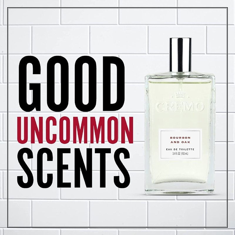 Cremo Spray Cologne, Palo Santo (Reserve Collection) & Bourbon & Oak Cologne Spray, A Sophisticated Blend of Distiller’s Spice