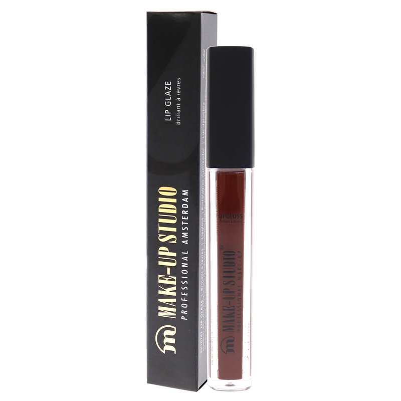 Make-Up Studio Lip Glaze Maroon Stiletto for Women - 0.13 oz Lip Gloss