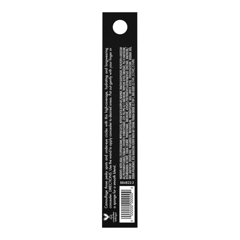 e.l.f. Hydrating Camo Concealer - Full-Coverage Satin Finish for Blemishes & Under-Eye Circles | Vegan Rich Walnut