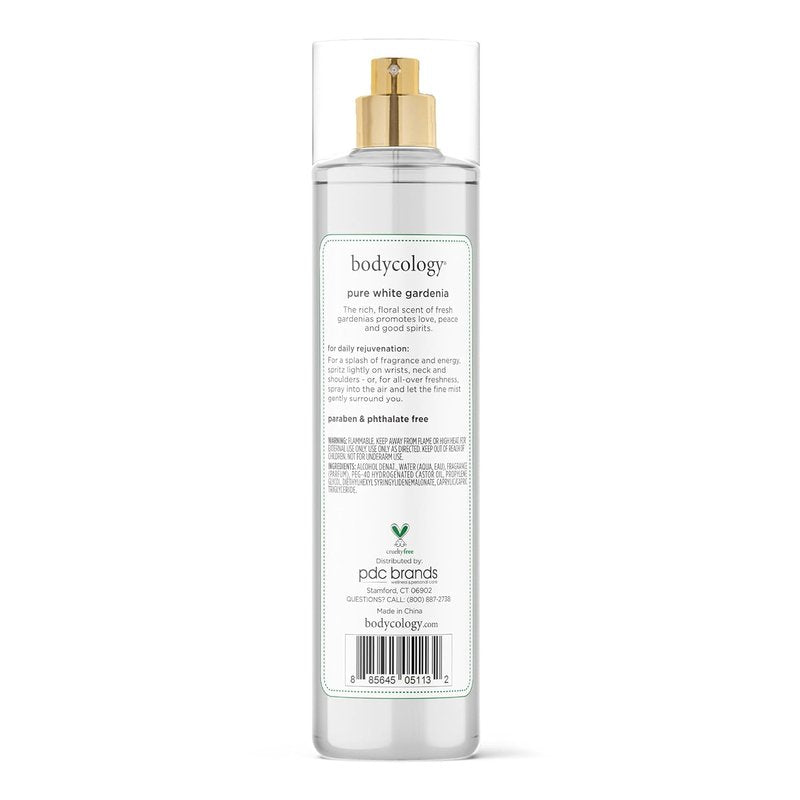 Long-Lasting Fragrance Body Mist | Pure White Gardenia Scent - 8 fl oz (Pack of 2)