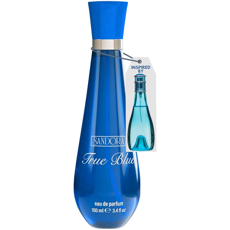 True Blue Woman Eau De Parfum Spray for Women – 100mL Affordable Long Lasting Perfume with Fresh Aquatic Fragrance & Floral Fresh Citrus Scent, Made with Premium Oils for Day & Night Use