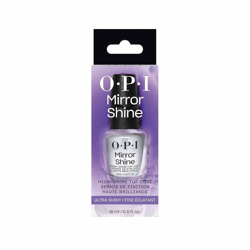 OPI Nail Lacquer Top Coat - Clear Nail Polish for High Shine & Quick Drying | Chip Resistant & Long Lasting