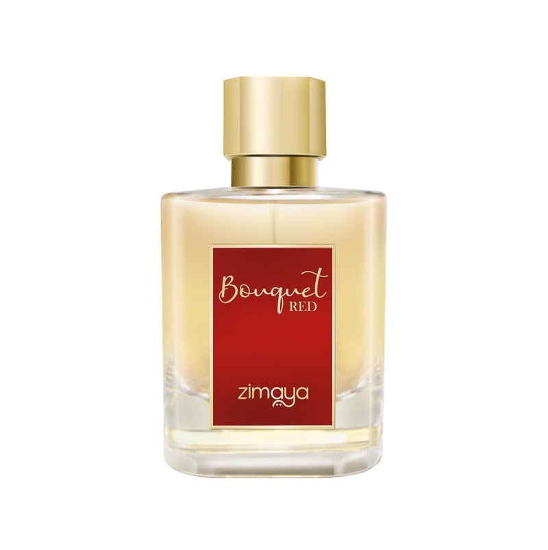 zimaya Bouquet Red Eau de Parfum Spray for Unisex, 3.4 Fl. Oz