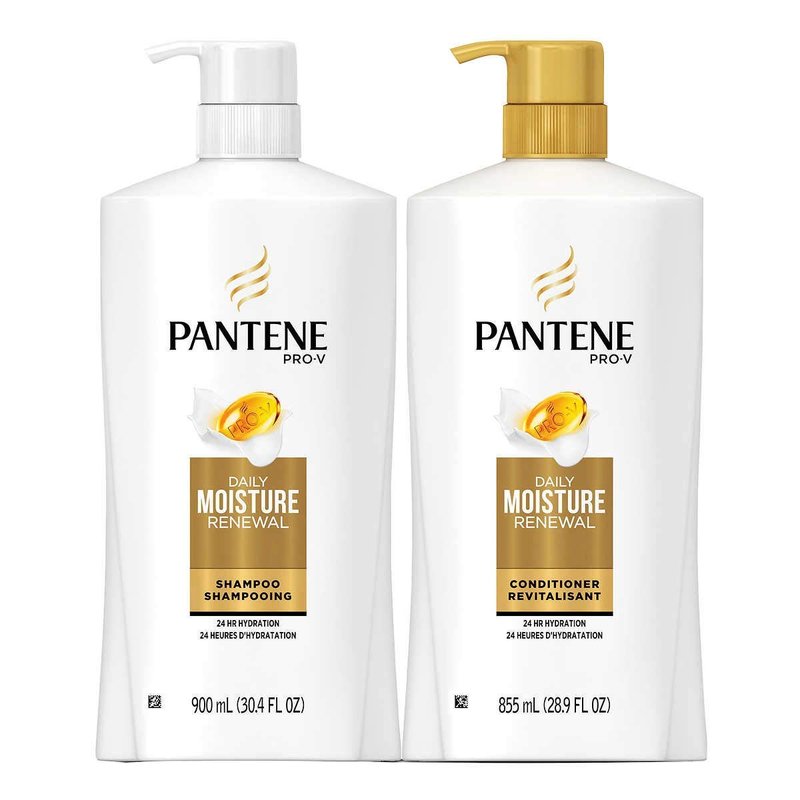 Pantene Pro-V Daily Moisture Renewal Shampoo & Conditioner Set - 30.4 Fl. Oz & 28.9 Fl. Oz
