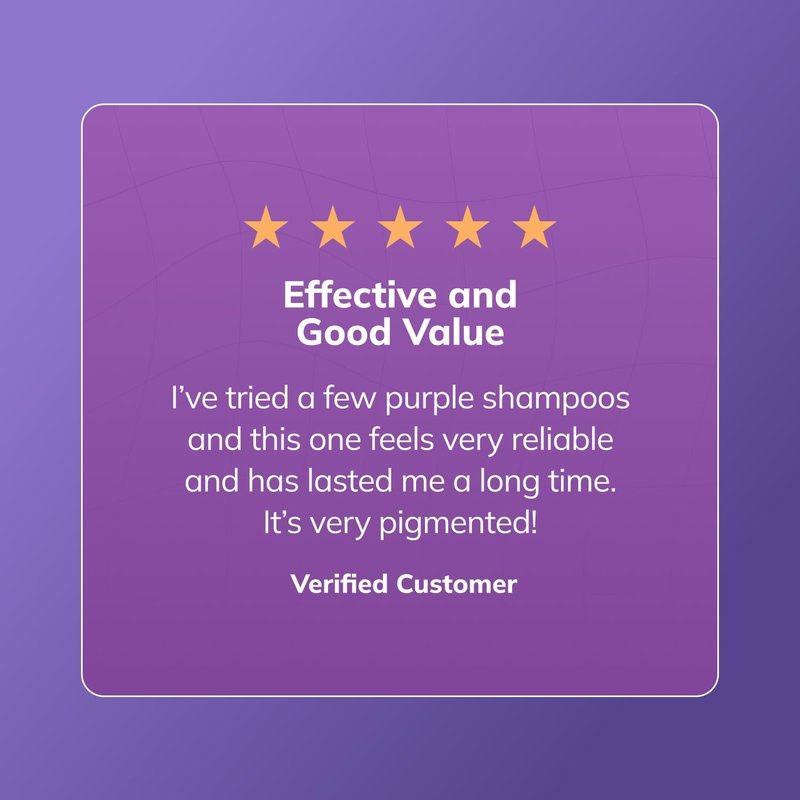 Fanola No Yellow Purple Shampoo - Purple Color Depositing Shampoo for Blondes, Bleached & Grey Hair - Formulated with Violet Pigment to Remove Brassy Tones from Hair (33.8 Fl oz)