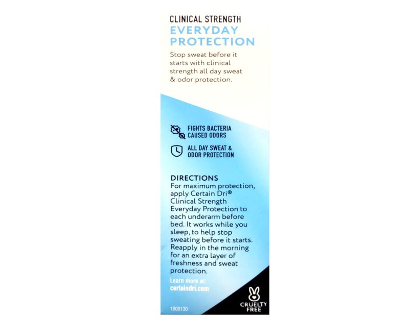Certain Dri A.M. Underarm Refresher-2.6 oz, (Pack of 4)