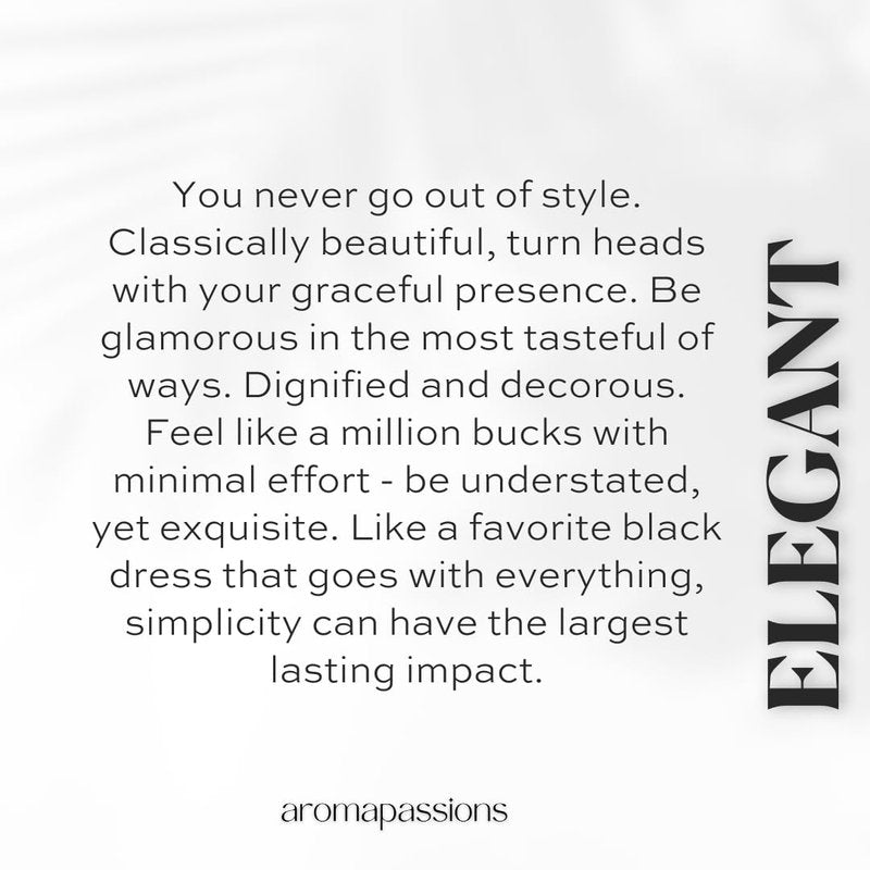 aromapassions ELEGENT | Inspired by TF BLACK ORCHD | Pheromone Perfume for Women | Extrait De Parfum | Long Lasting Dupe Clone Fragrance Oil| Perfume De Mujer | Patchouli Vetiver Essential oils.