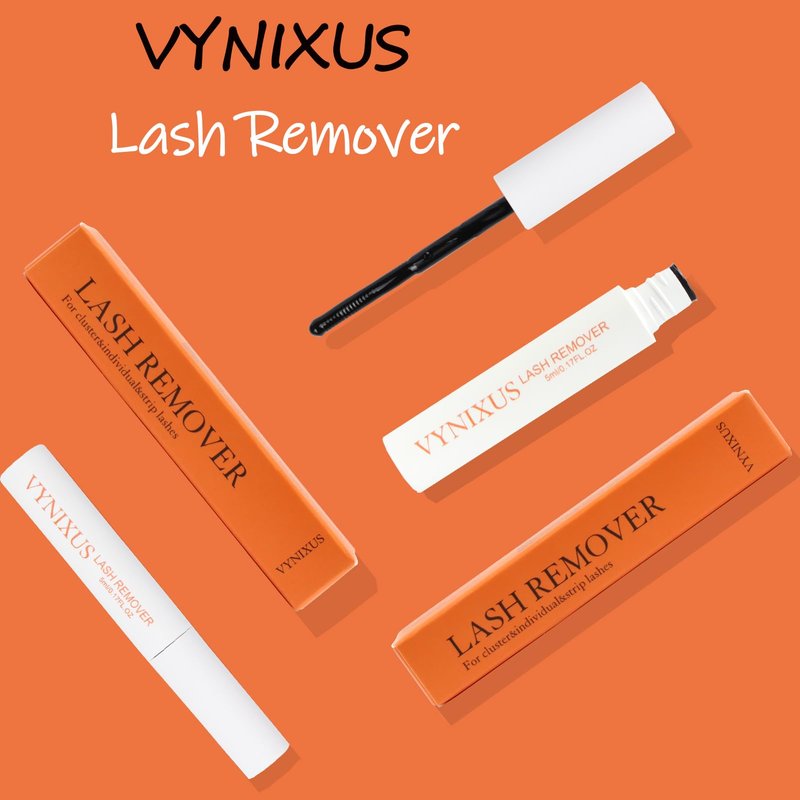 Lash Remover for Lash Extensions Cluster Lash Glue Remover VYNIXUS DIY Eyelash Extension Remover Individual Lash Extension Remover 5ML Eyelash Glue Remover Lash Cluster Remover