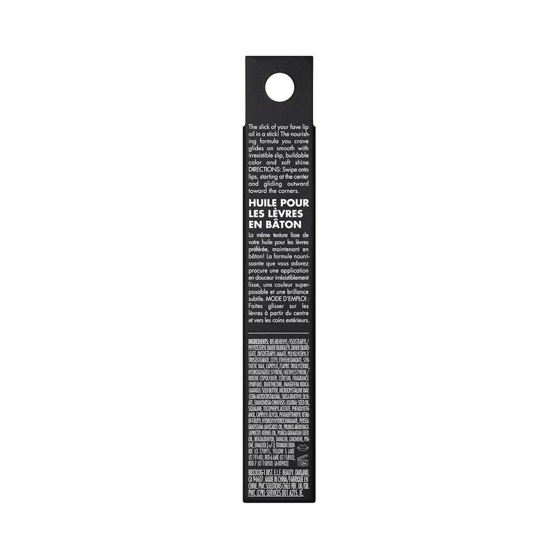 e.l.f. Glow Reviver Slipstick - Tinted Lip Oil Stick for Soft Shine Finish | Non-Sticky, Vegan, Pink-Me Energy
